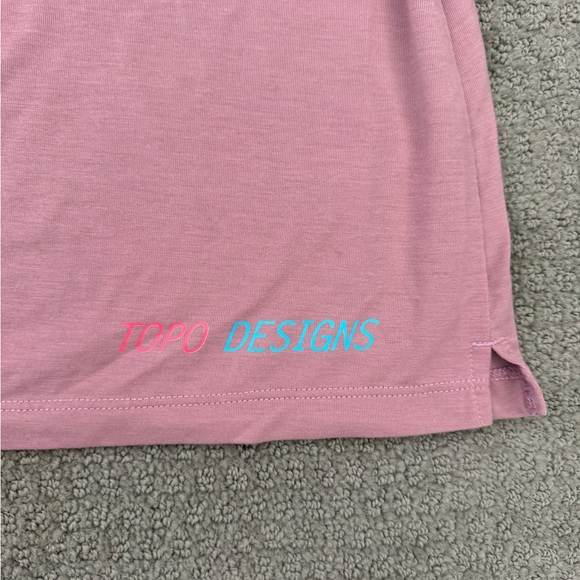 Topo Designs dusty pink tank (size medium) - Picture 5 of 5